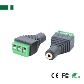 CBN-085F3 2.5mm Audio Female to 3-Pin Terminal Connector
