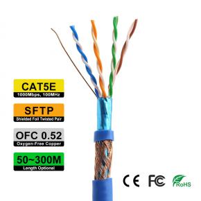 SFTP CAT5e OFC0.52 Indoor network Cable CAT5E-OC0.52DS-50 CAT5E-OC0.52DS-100 CAT5E-OC0.52DS-150 CAT5E-OC0.52DS-200 CAT5E-OC0.52DS-300