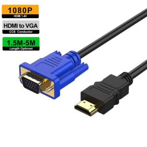 1080P HDM To VGA Cable CHG-VGA1.5 CHG-VGA1.8 CHG-VGA03 CHG-VGA05