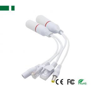CPOE-01WE 100Mbps Waterproof POE Splitter Cable and POE Injector Cable for IP Camera
