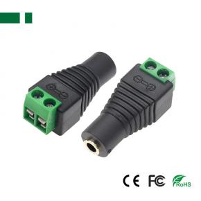 CBN-086F2 3.5mm Audio Female to 2-Pin Terminal Connector