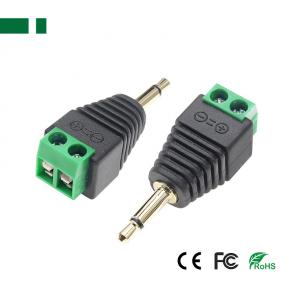 CBN-086M2 3.5mm Audio Male to 2-Pin Terminal Connector