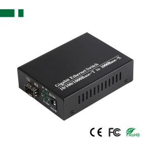 CFS-G101-1F4E-SFP Gigabit 1 SFP to 4 RJ45 Fiber Optic Media Converter