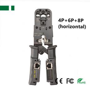 CT-39B Multifunctional RJ45 Ratchet Crimper Pliers with RJ45 Tester