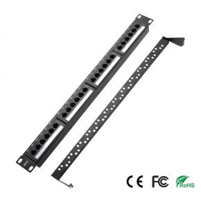 CPP02-5E-24DT CPP02-6-24DT 1U 24 Port Patch Panel